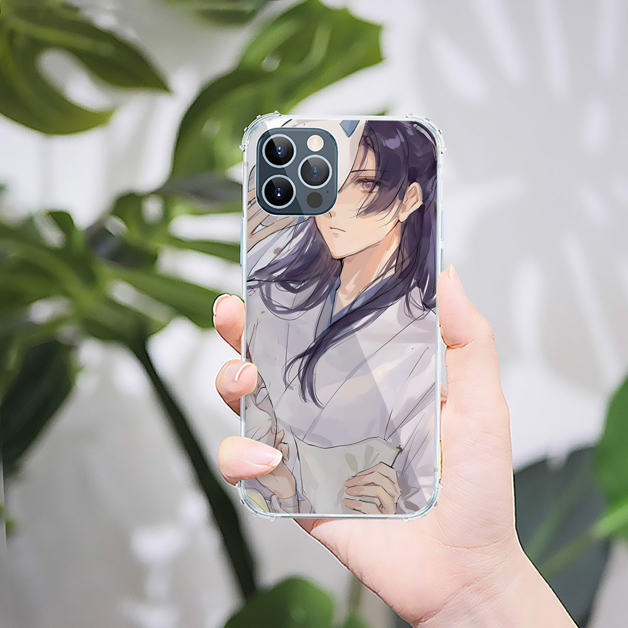 （画像用） 薬屋のひとりごと The Apothecary Diaries 【iPhone 12シリーズ対応】透明スマホケース（クリアソフトケース）